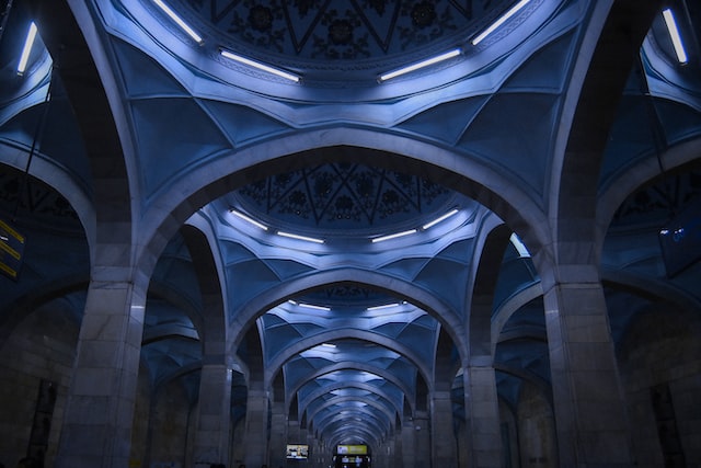 Tashkent Metro ceiling