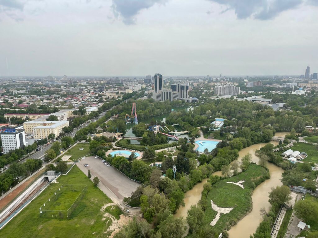 View from Tashkent Tower