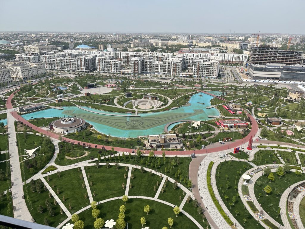 Tashkent City Park View From Above