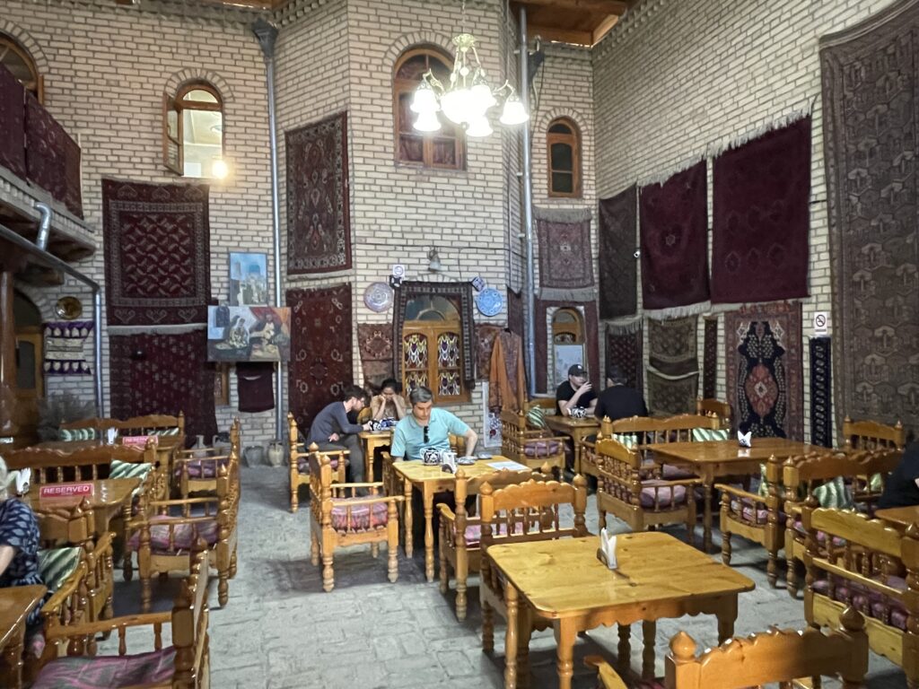 Tea House in Bukhara
