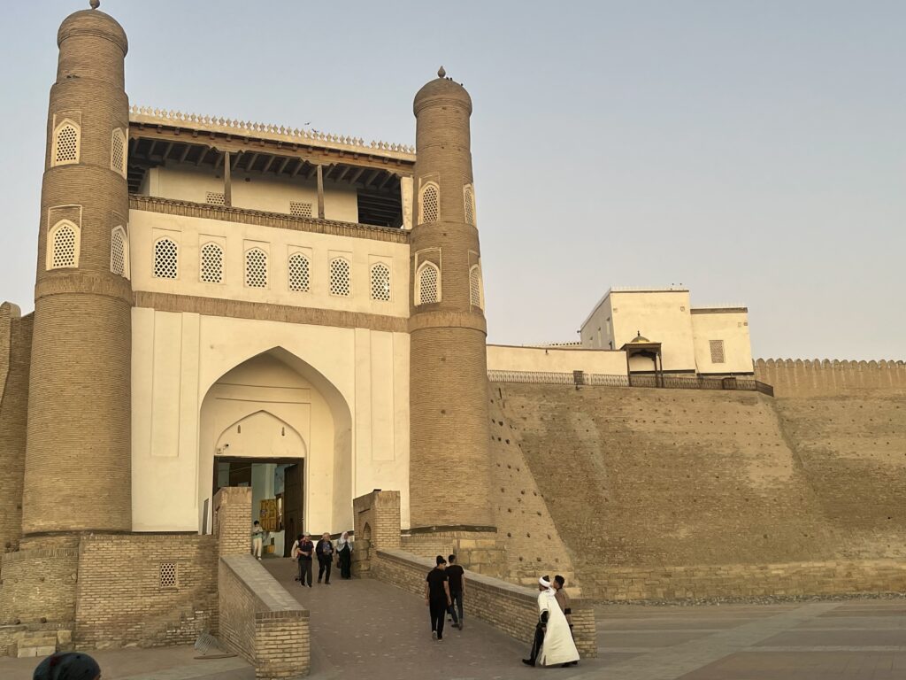 Ark of Bukhara in September