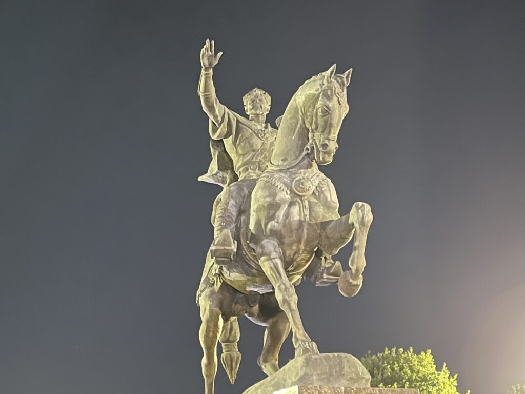 Amir Temur Monument in Tashkent