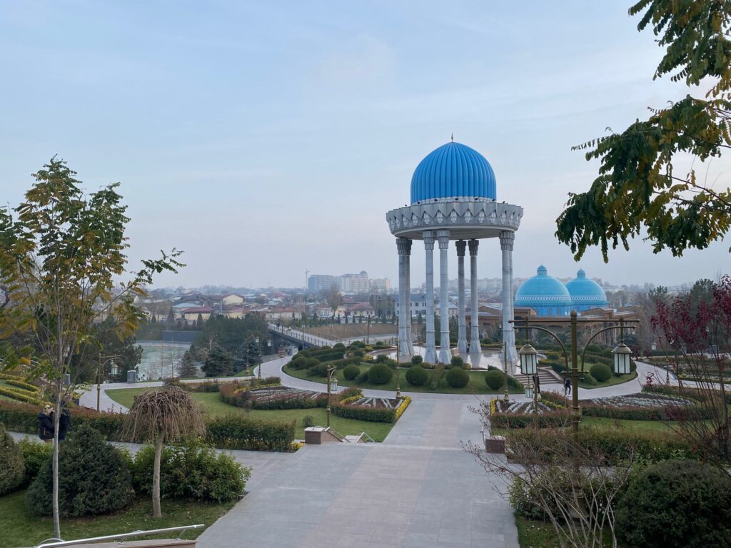 Tashkent Repression Memorial in Winter