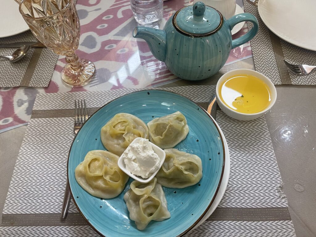 Khiva Dumplings at Cafe Zarafshon