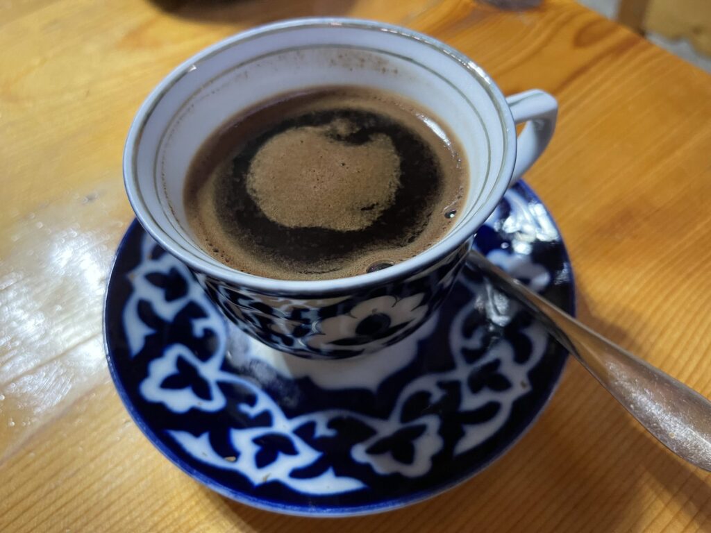 Turkish Coffee in Bukhara